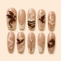 Celestial Dragon & Spellbook 3D Press On Nails — image 1