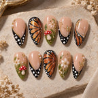 Enchanted Butterfly Garden Press On Nails — image 2