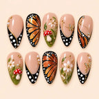 Enchanted Butterfly Garden Press On Nails — image 1