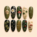 Enchanted Woodland Mushroom 3D Press On Nails — image 1
