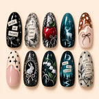 Enchanted Woodland Storybook 3D Press On Nails — image 1