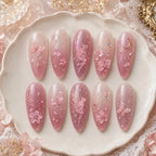 Fairycore Moonlit Fairy & Butterfly Iridescent Press On Nails