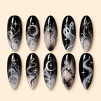 Midnight Moon and Serpent Celestial Press On Nails — image 1