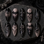 Midnight Relics Gothic 3D Press On Nails — image 2