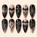 Midnight Relics Gothic 3D Press On Nails — image 1