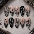 Midnight Web 3D Halloween Press On Nails — image 2